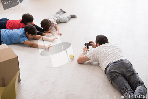 Image of Photoshooting with kids models