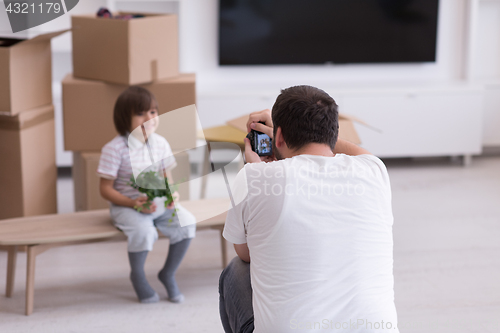 Image of Photoshooting with kid model