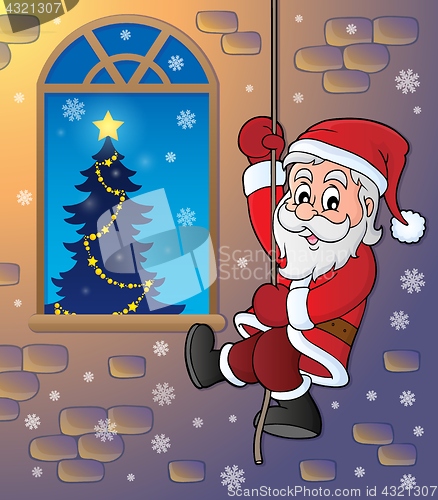 Image of Climbing Santa Claus theme image 2