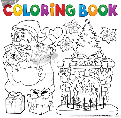 Image of Coloring book Christmas thematics 9