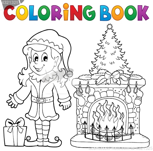 Image of Coloring book Christmas thematics 7