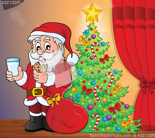 Image of Santa Claus breakfast theme 5