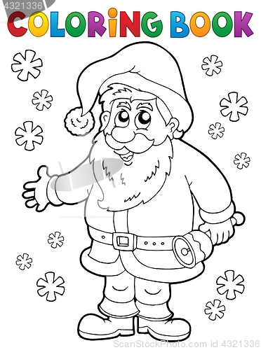 Image of Coloring book Santa Claus thematics 4