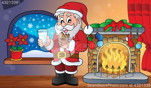 Image of Santa Claus breakfast theme 2