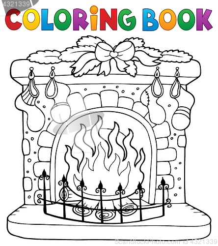 Image of Coloring book Christmas thematics 6