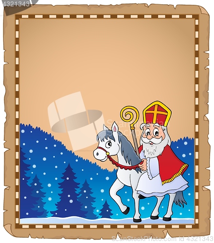 Image of Parchment with Sinterklaas theme 5