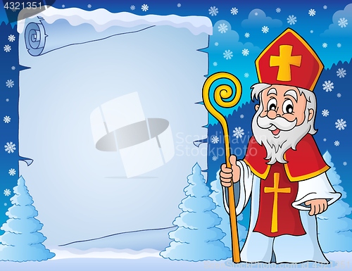 Image of Parchment with Sinterklaas theme 6
