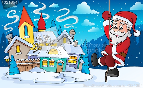 Image of Climbing Santa Claus theme image 6