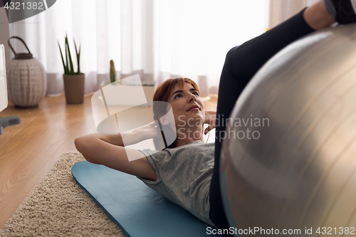 Image of Doing exercise at home