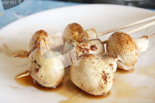 Image of Grilled mushrooms