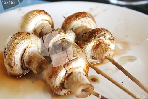 Image of Grilled mushrooms