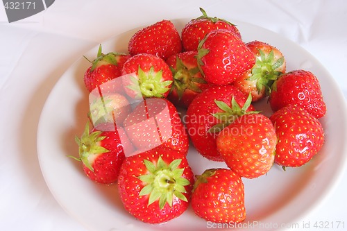 Image of Fresh whole strawberries