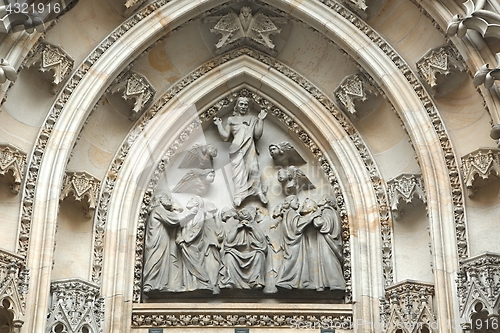 Image of Decorated Church Facade