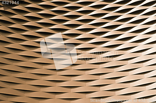 Image of Abstract Metallic Pattern