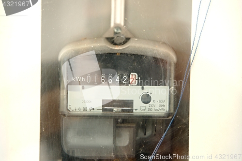 Image of Electric consumption meter