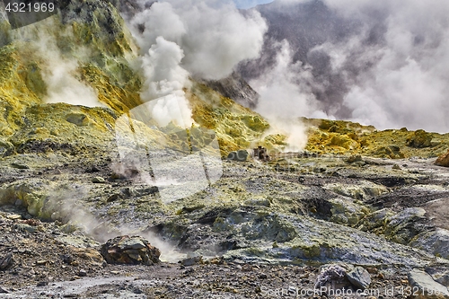 Image of White Island Volcano