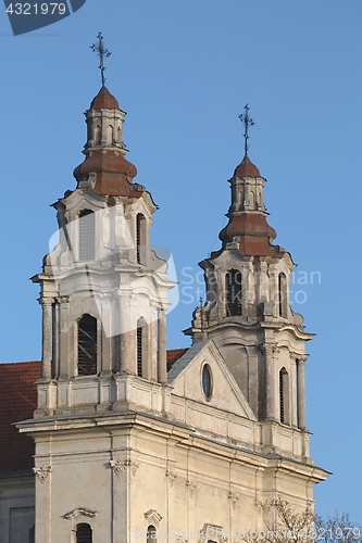 Image of Vilnius cathedral detailk