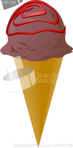 Image of Fancy decorated ice cream