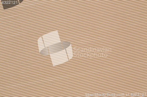 Image of Corrugated cardboard. 