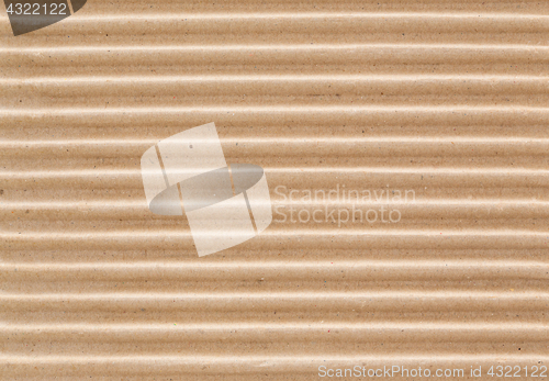 Image of Corrugated cardboard. 