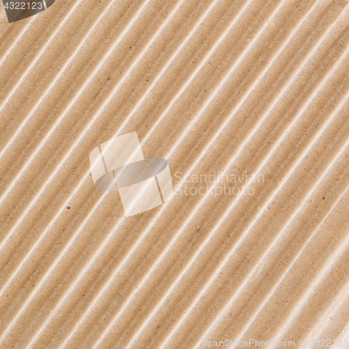 Image of Corrugated cardboard. 