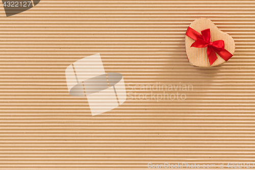 Image of Heart shaped gift box