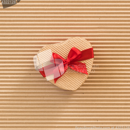 Image of Heart shaped gift box