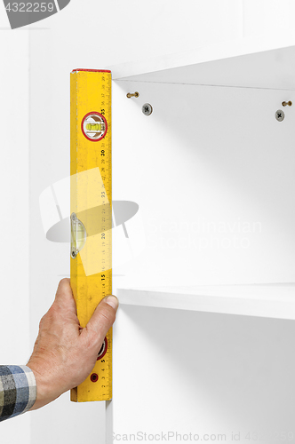 Image of Working with spirit level