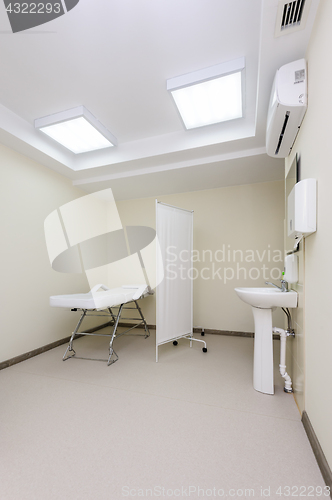 Image of Massage room with empty table