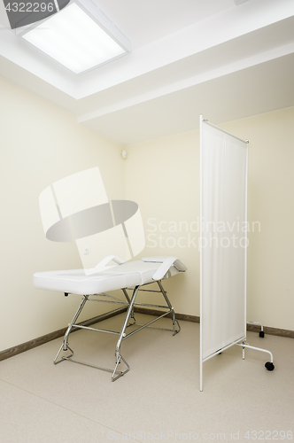 Image of Massage room with empty table