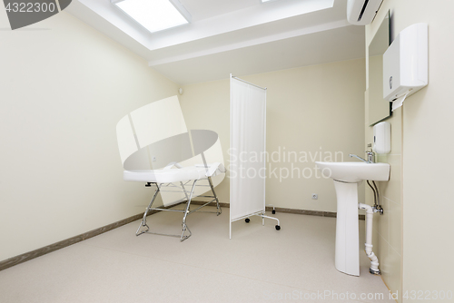 Image of Massage room with empty table