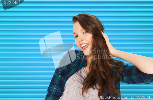 Image of happy smiling pretty teenage girl