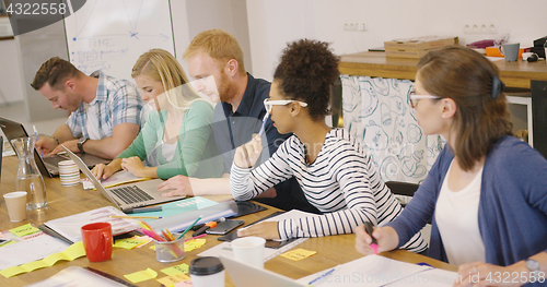 Image of Coworkers in process of creation