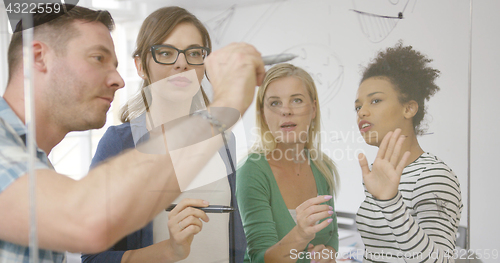 Image of Coworkers in process of creation 