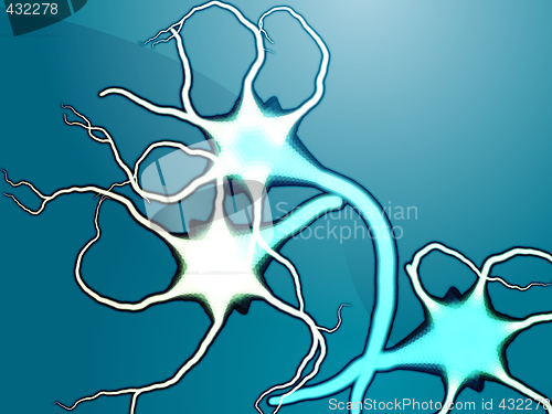 Image of Nerve cells illustration