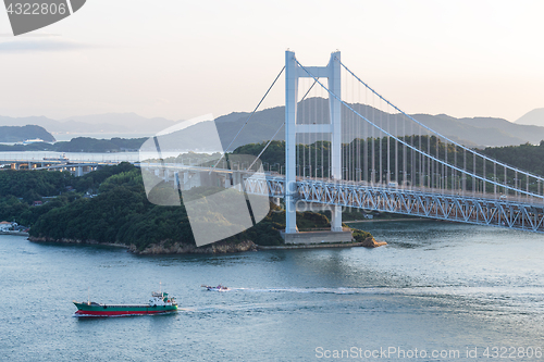 Image of Great Seto Bridge in Japan