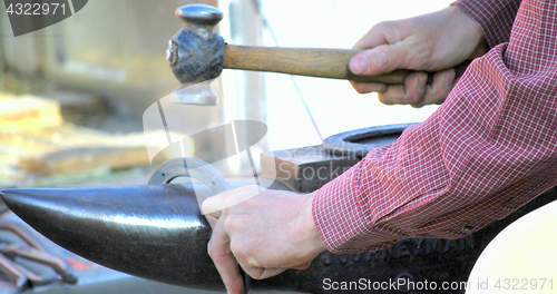 Image of Male farrier.