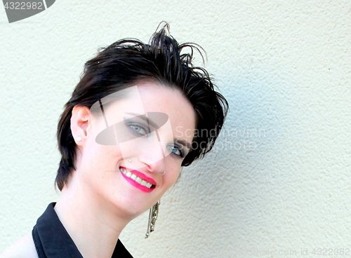 Image of Female beauty expressions.