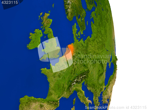 Image of Netherlands on Earth