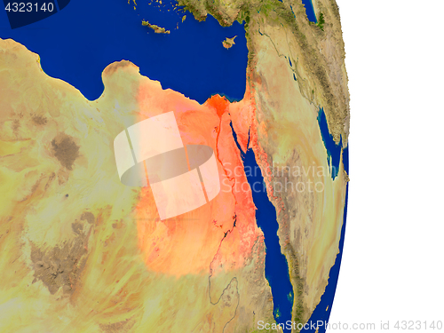 Image of Egypt on Earth