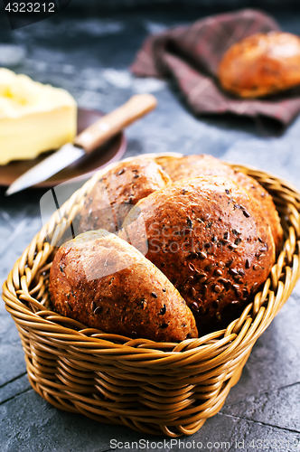 Image of bread with butter