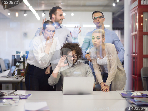 Image of Portrait of successful Business people