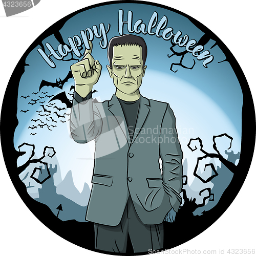 Image of Vector Halloween concept