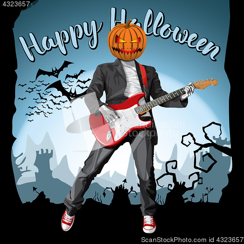 Image of Vector Halloween concept