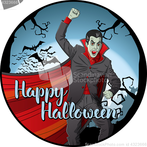 Image of Vector Halloween concept