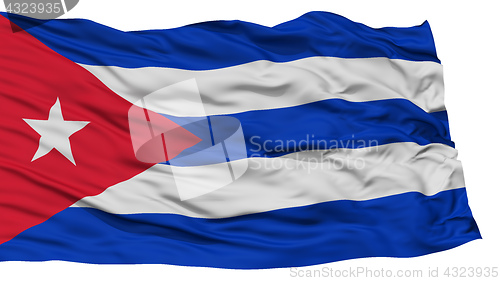 Image of Isolated Cuba Flag