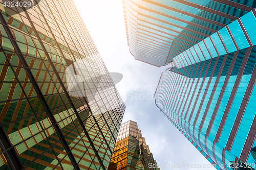 Image of Business building to the sky