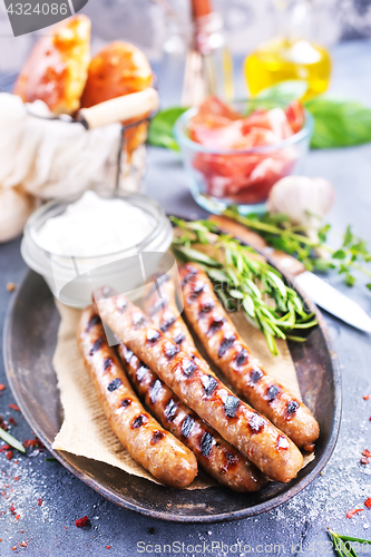 Image of sausages