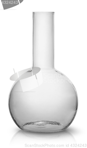 Image of In front empty flask