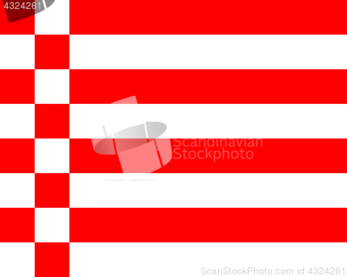 Image of Colored flag of Bremen